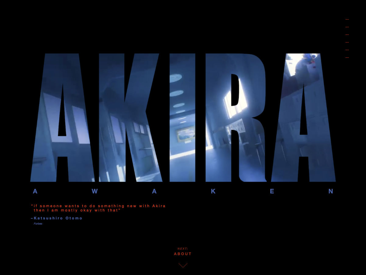 Popular design news of the week: May 7, 2018 - May 13, 2018 akira 1
