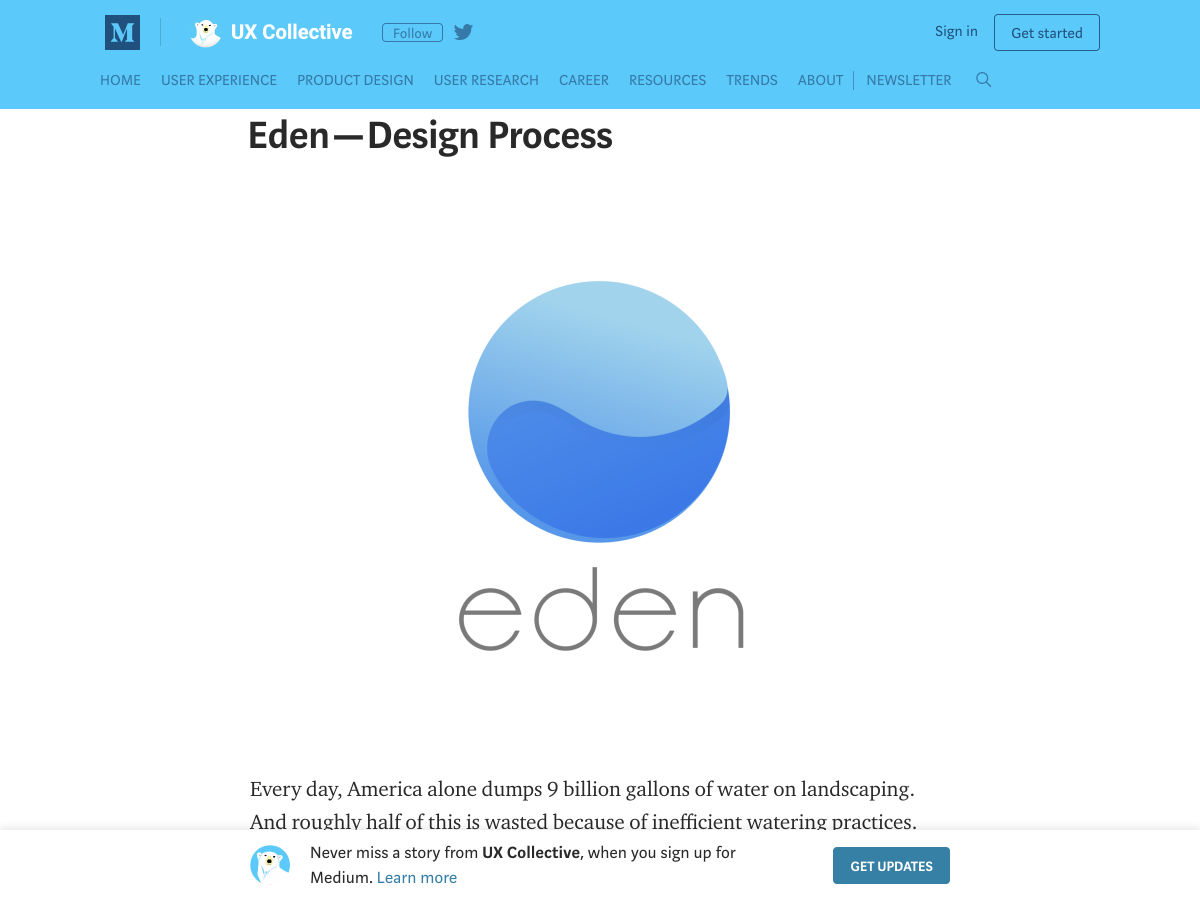 Popular design news of the week: May 7, 2018 - May 13, 2018 eden