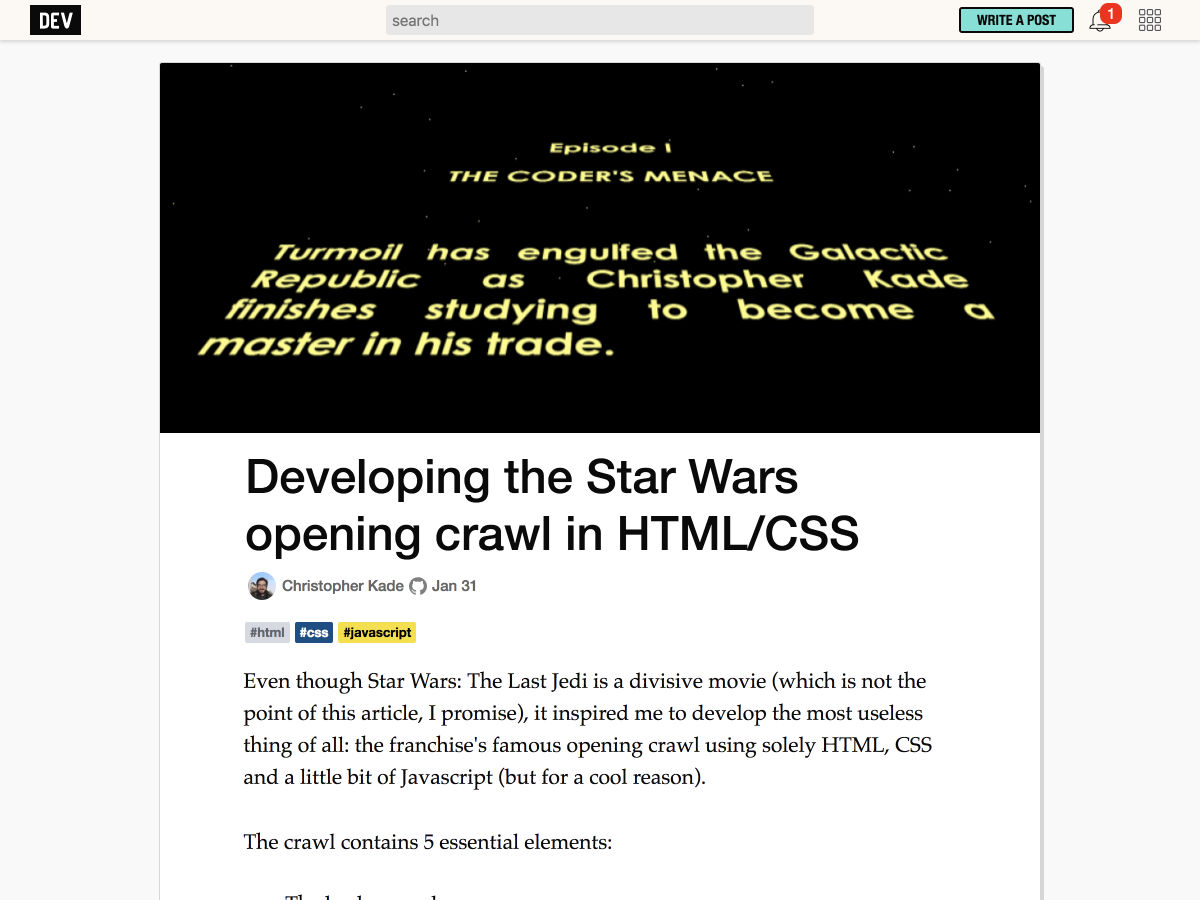 Popular design news of the week: May 7, 2018 - May 13, 2018 starwars 1