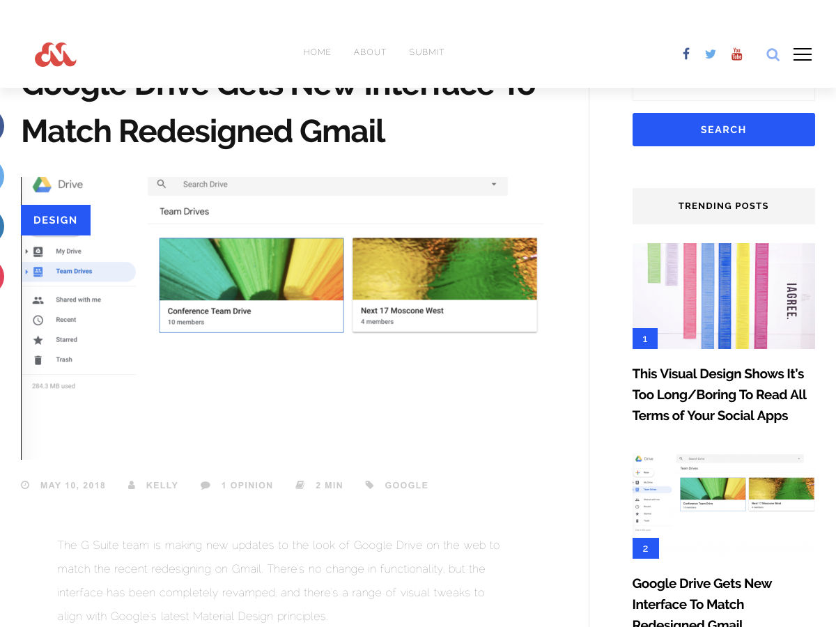 Popular design news of the week: May 7, 2018 - May 13, 2018 drive 1