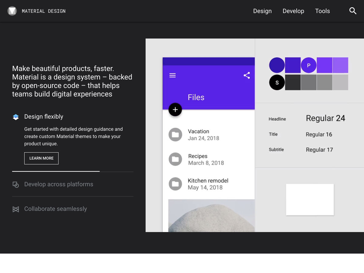 Popular design news of the week: May 7, 2018 - May 13, 2018 materialdesign 1