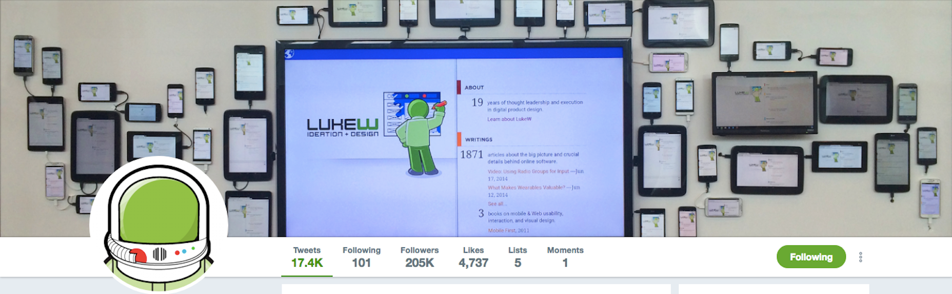 18 Twitter Accounts Every Web Designer Should Follow in 2018 Luke Wroblewski