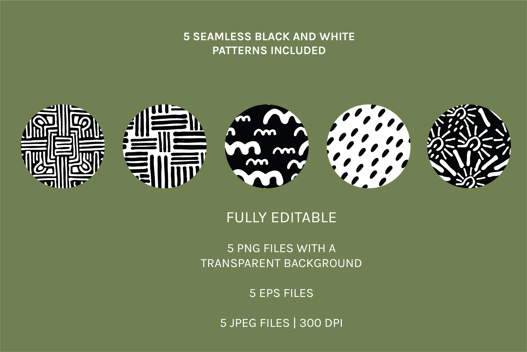 Free Download: Modern Tile -||- Seamless Patterns 4