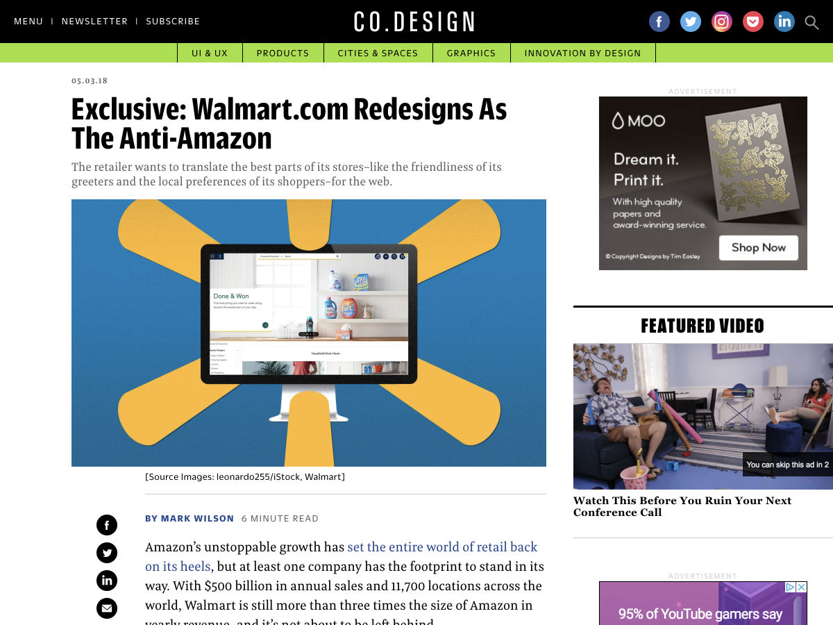 Popular design news of the week: April 30, 2018 - May 6, 2018 walmart