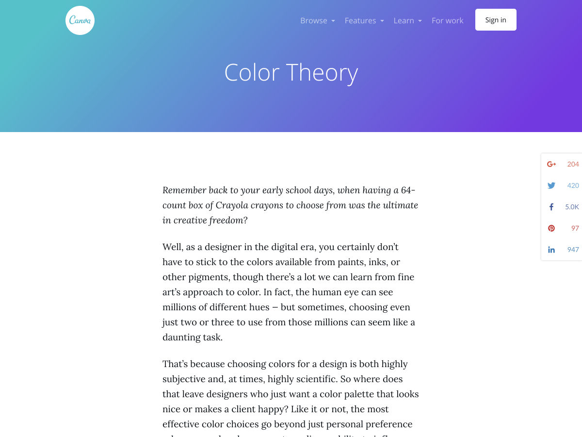 Popular design news of the week: April 30, 2018 - May 6, 2018 colortheory 3