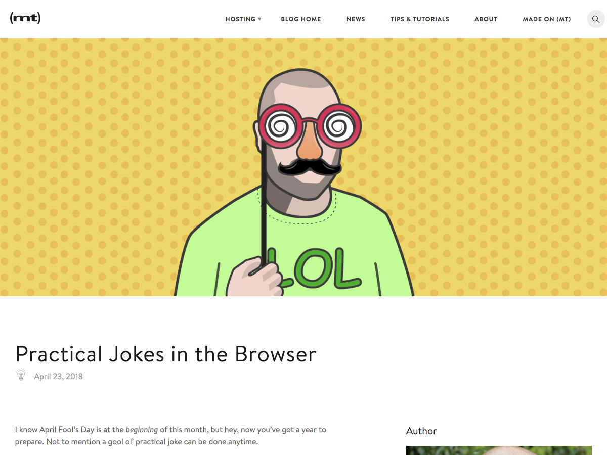 Popular design news of the week: April 30, 2018 - May 6, 2018 jokes