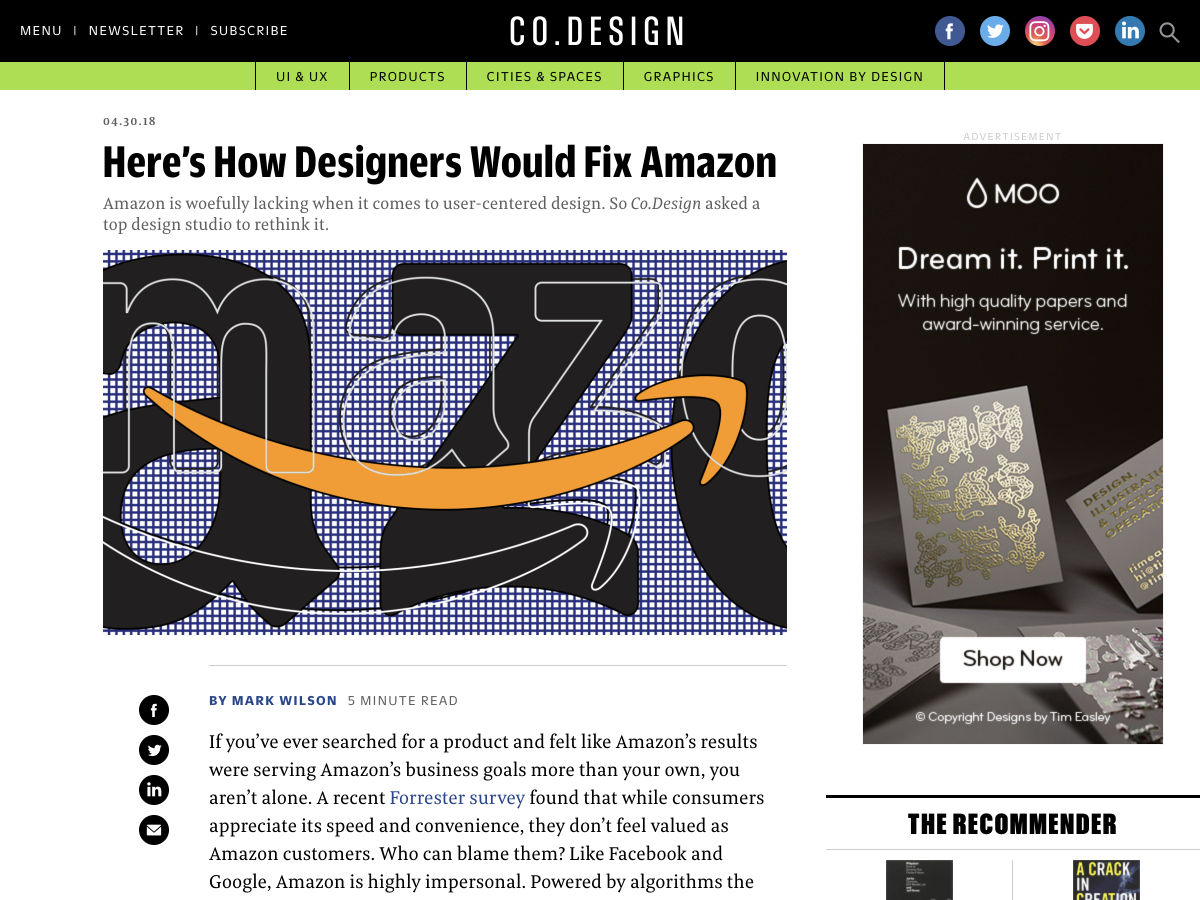 Popular design news of the week: April 30, 2018 - May 6, 2018