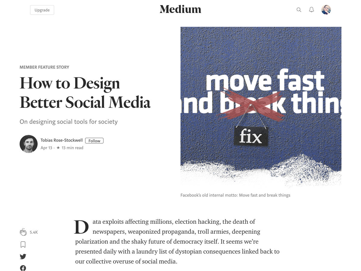 Popular design news of the week: April 30, 2018 - May 6, 2018 socialmedia