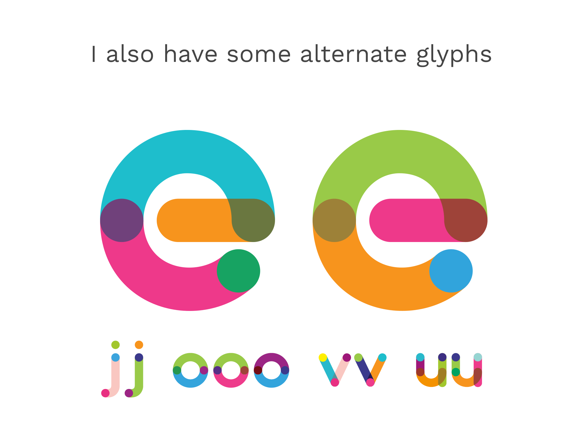 Free Download: ColorTube Font c13