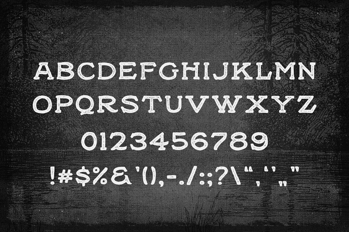 Free Download: Black Willow Font bnm
