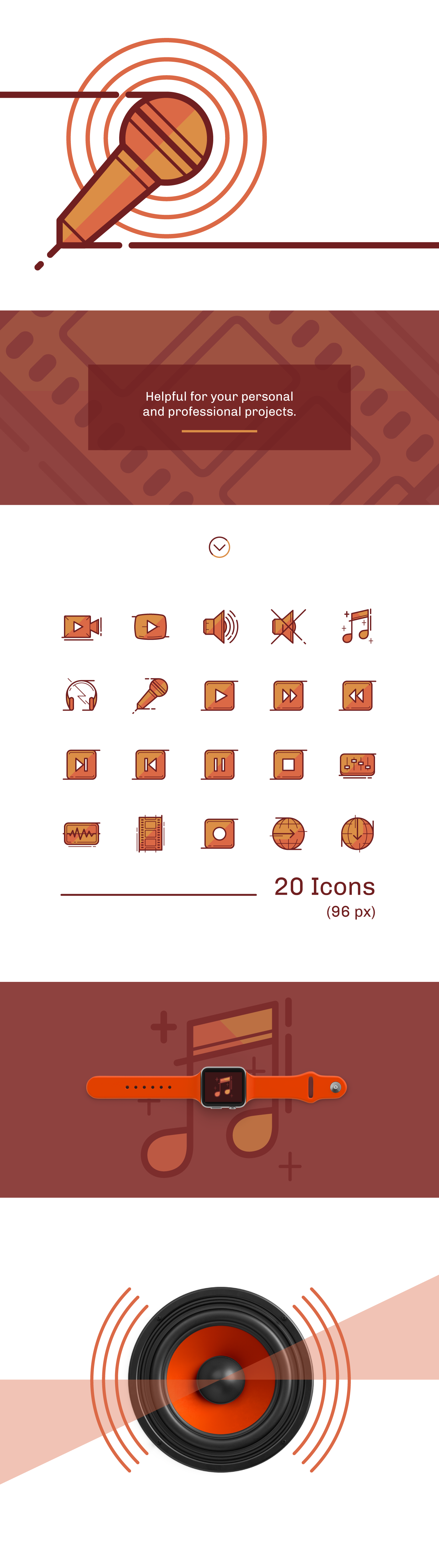Free Download: Multimedia Icons multimedia_free_iconset_2