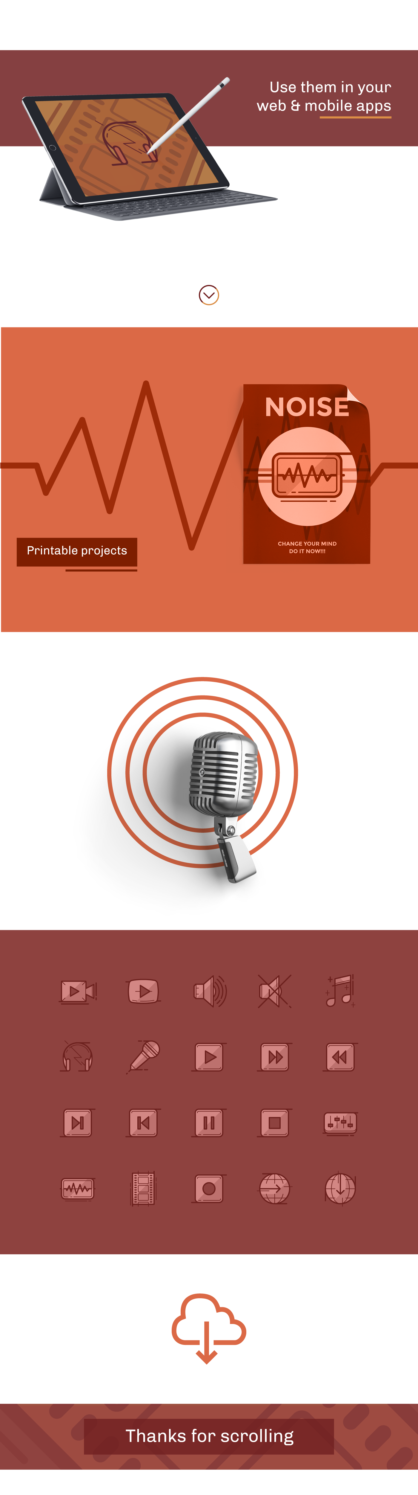 Free Download: Multimedia Icons multimedia_free_iconset_3