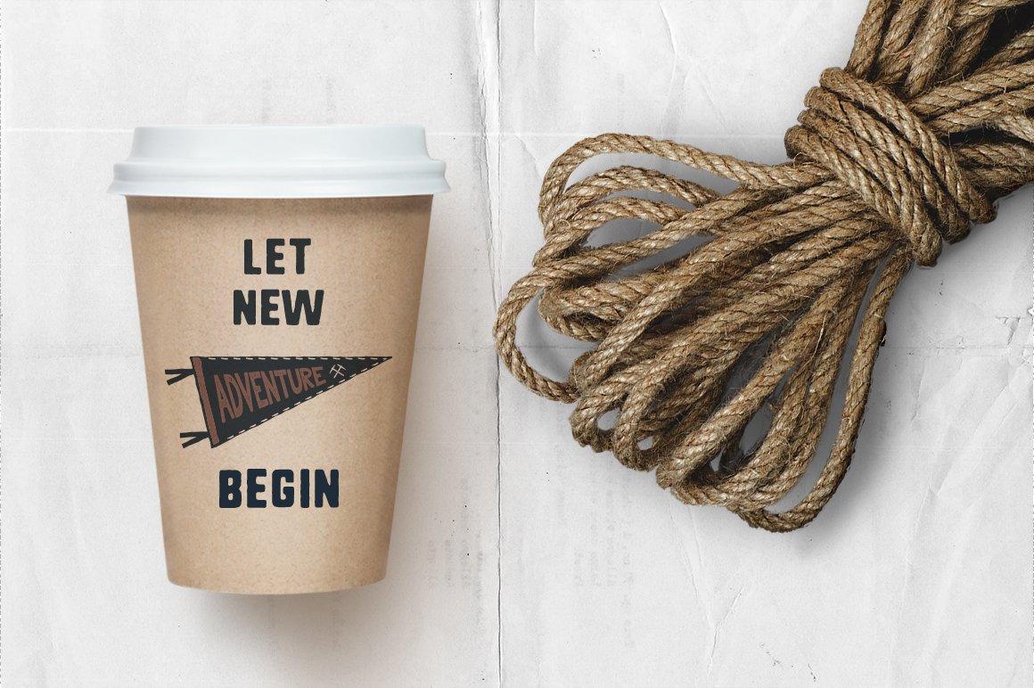 Free Download: Vintage Pennants Set 6