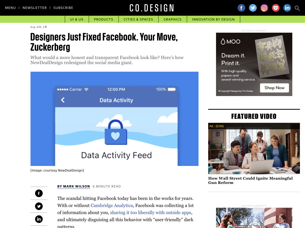 Popular design news of the week: April 9, 2018 - April 15, 2018 facebook 12