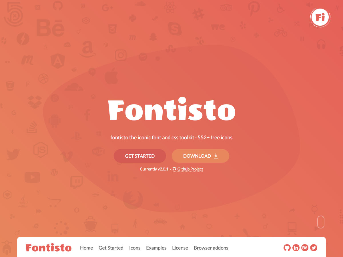 Popular design news of the week: April 9, 2018 - April 15, 2018 fontisto 1