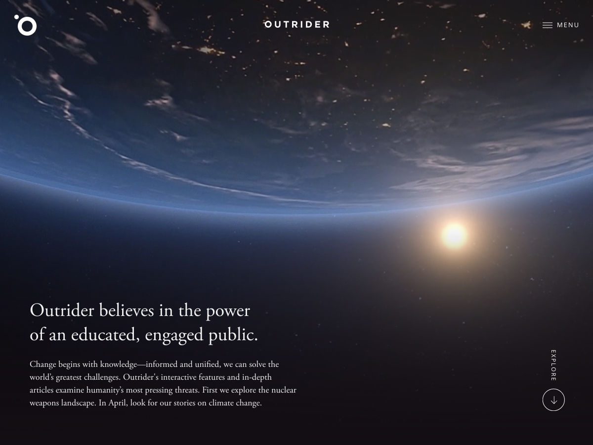 Popular design news of the week: April 2, 2018 - April 8, 2018 outrider