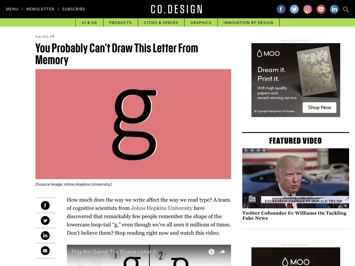 Popular design news of the week: April 2, 2018 - April 8, 2018 memory 3