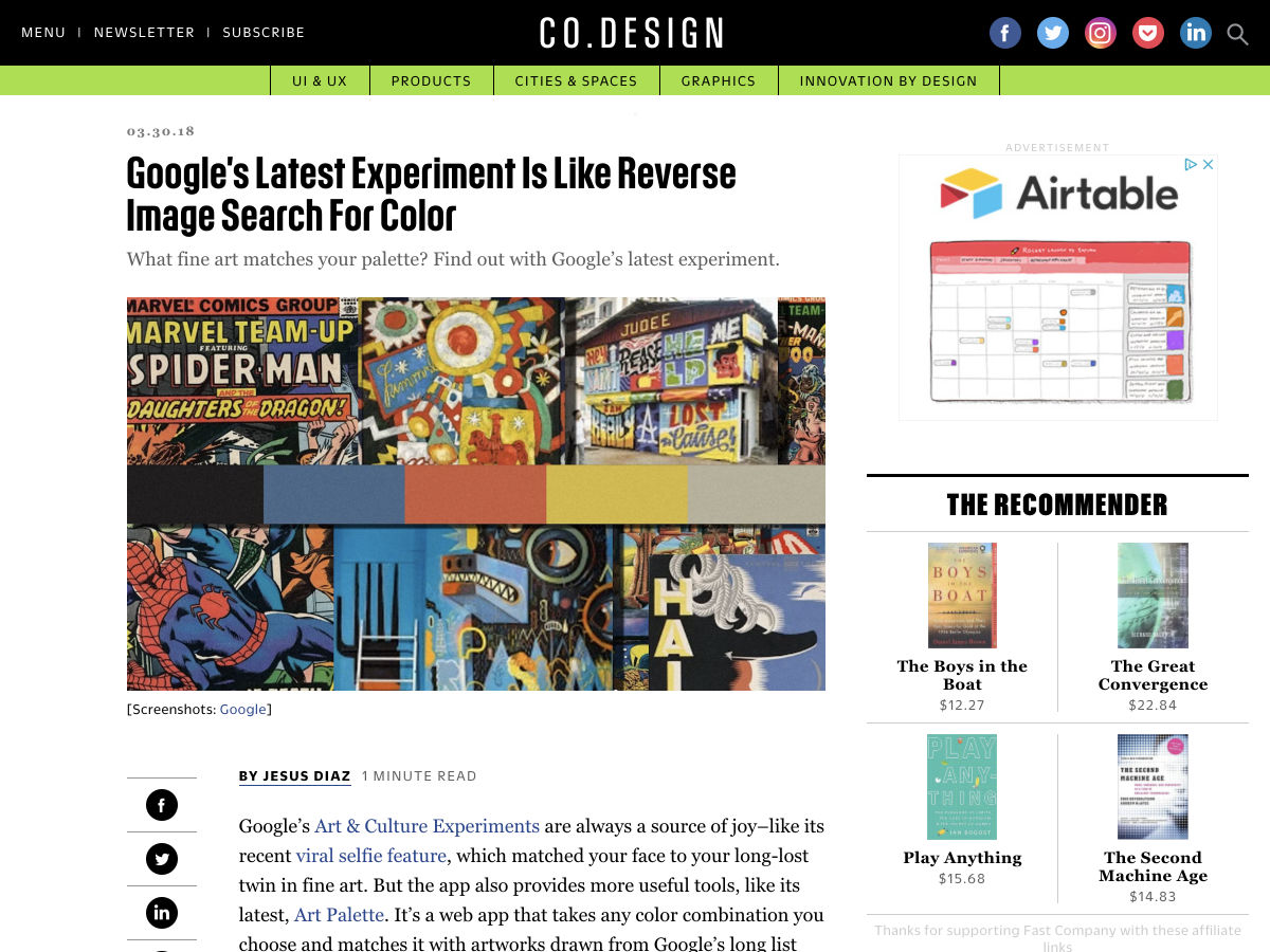 Popular design news of the week: April 2, 2018 - April 8, 2018