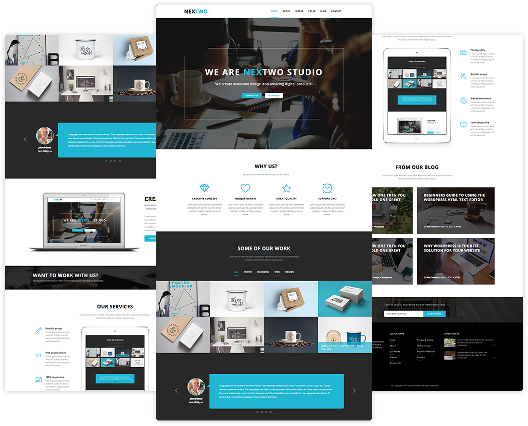 Free Download: Nextwo Business Sketch Template nextwo-cover