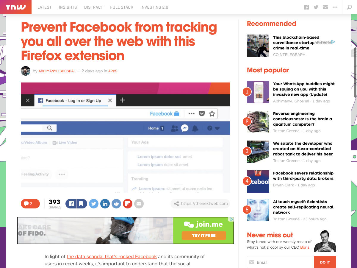 Popular design news of the week: March 26, 2018 - April 1, 2018 firefox 13