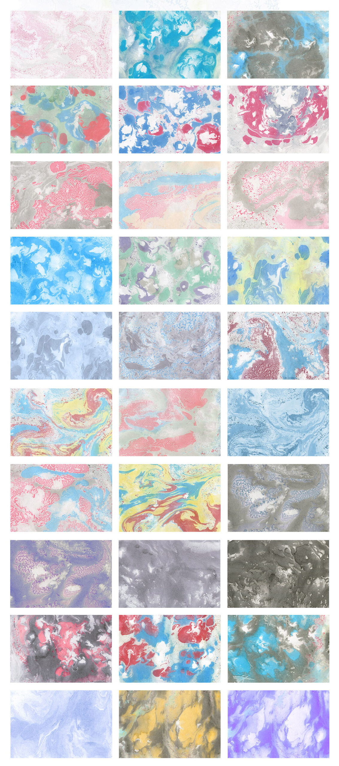 Free Download: Marble Ink Paper Textures m2