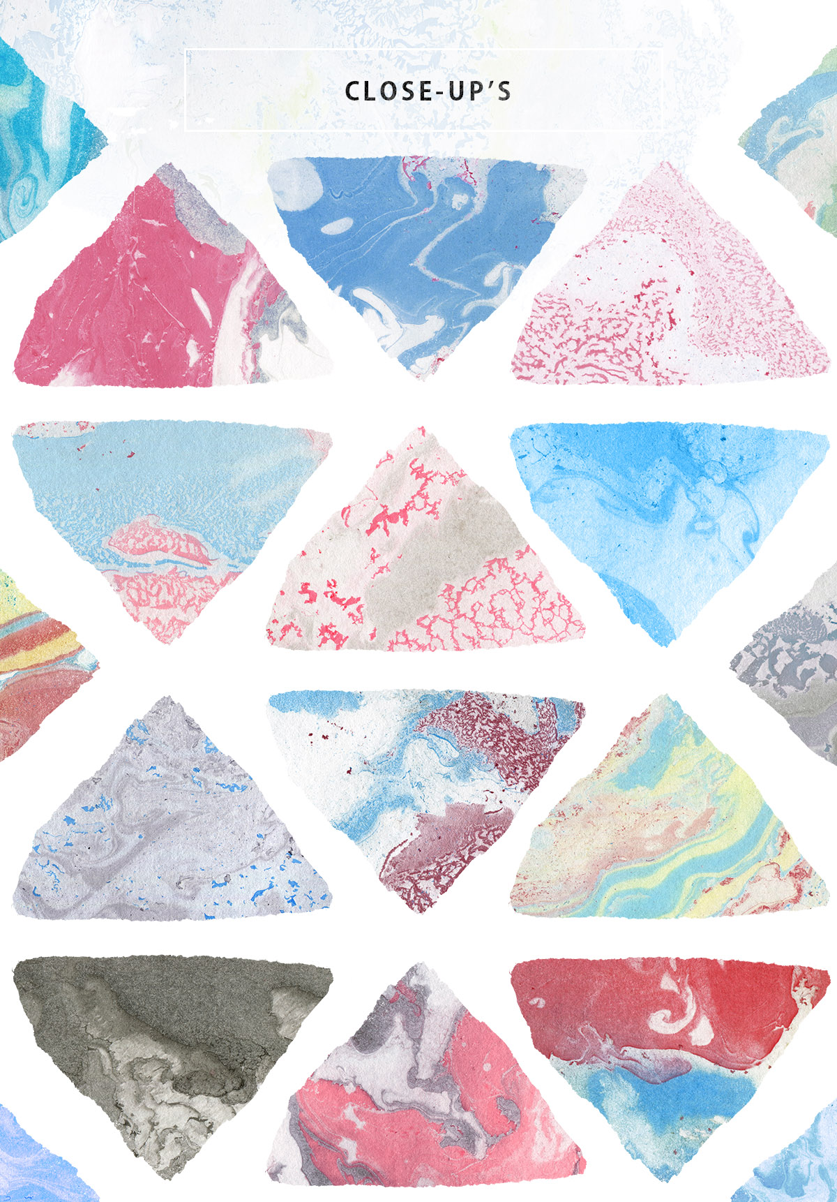Free Download: Marble Ink Paper Textures m3