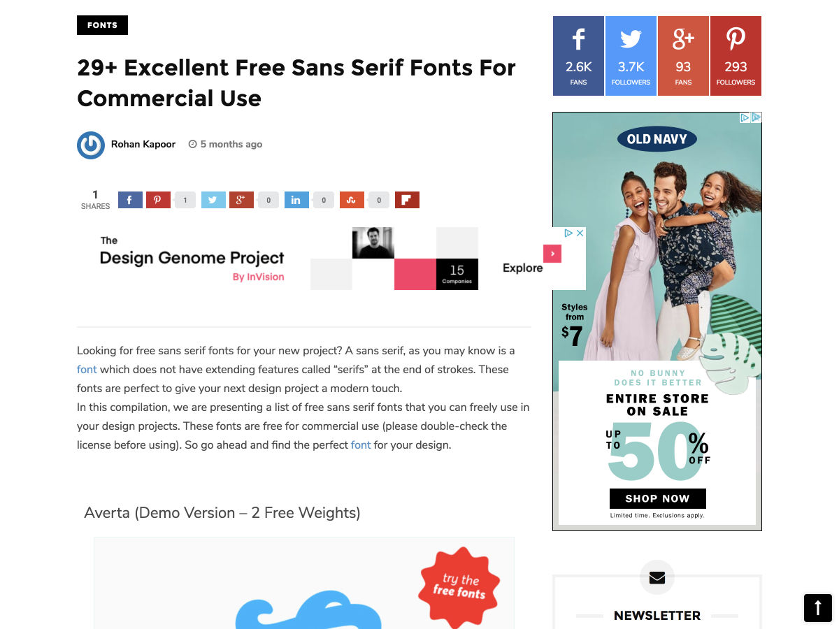 Popular design news of the week: March 19, 2018 - March 25, 2018 sansserif