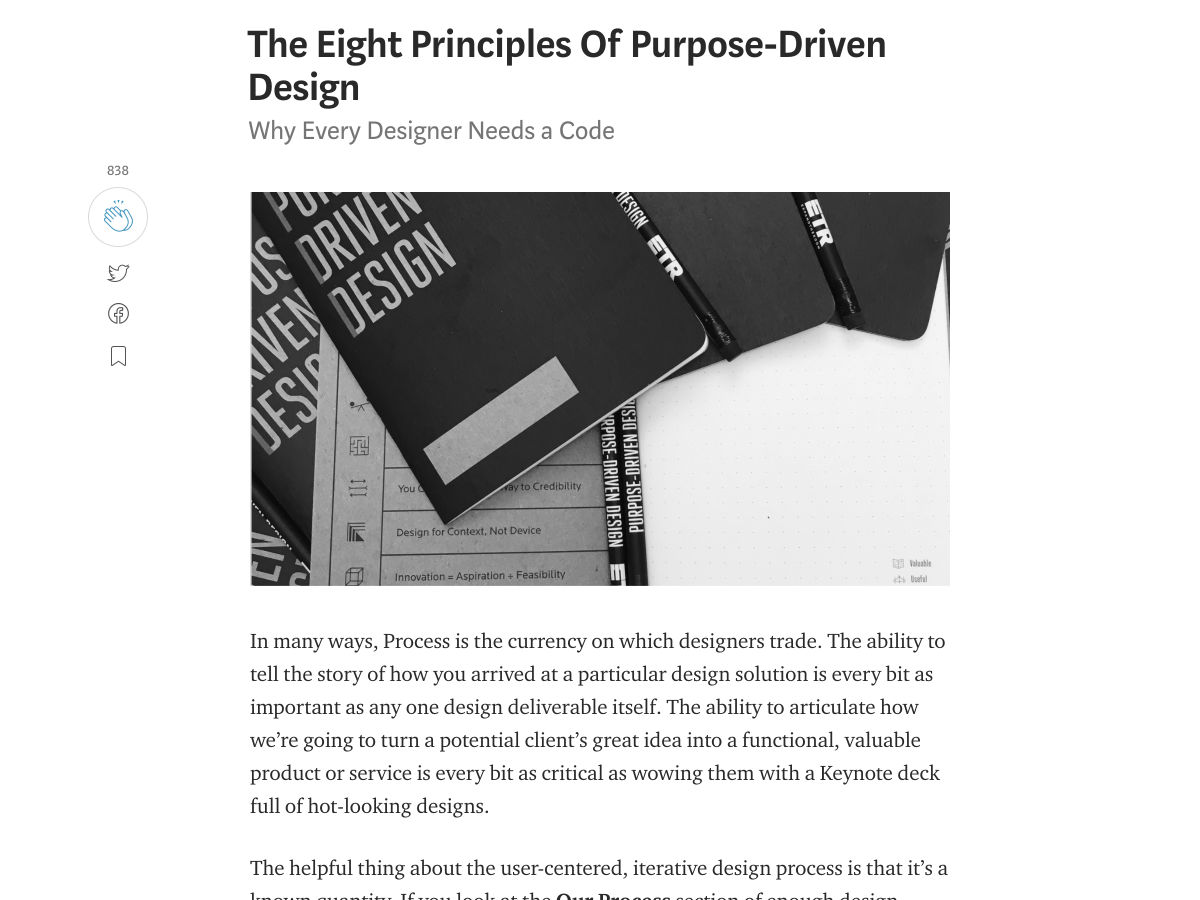 Popular design news of the week: March 19, 2018 - March 25, 2018 purposedriven