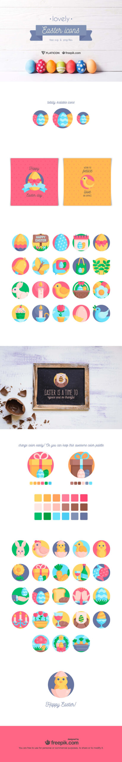 Free Download: Easter Icons easter10