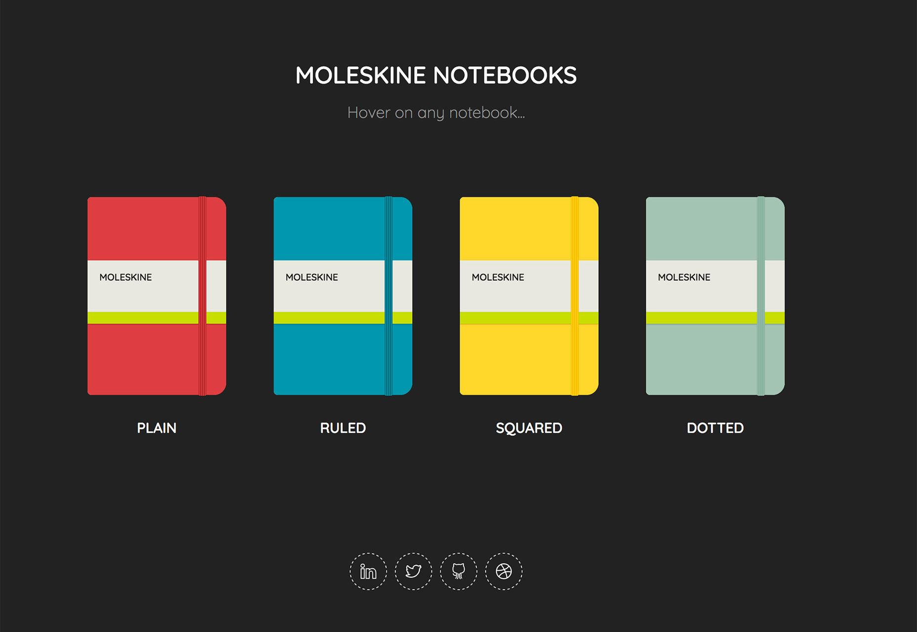 What’s New for Designers, March 2018 notebooks