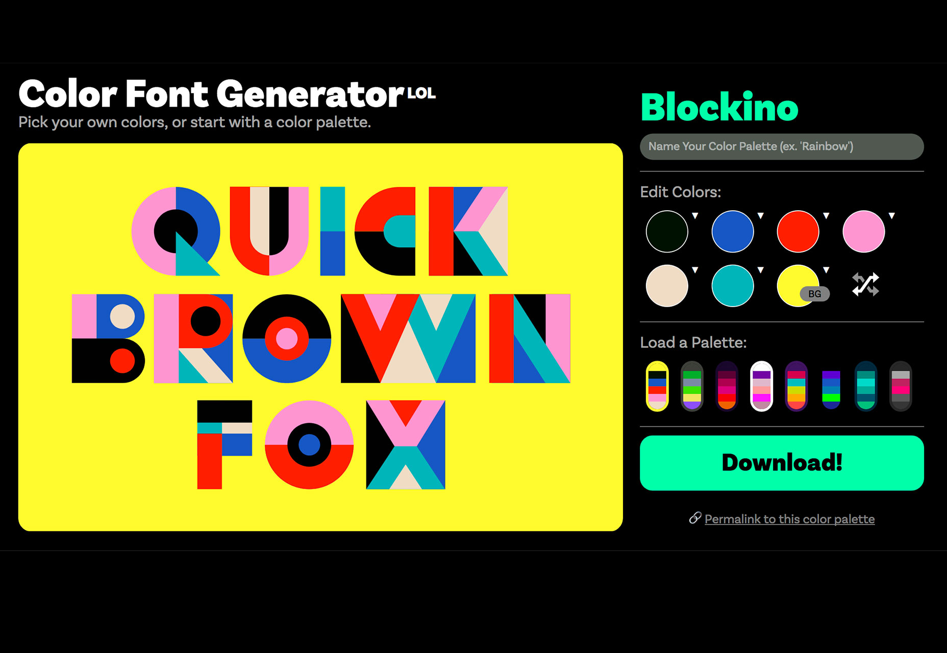 What’s New for Designers, March 2018 color-font