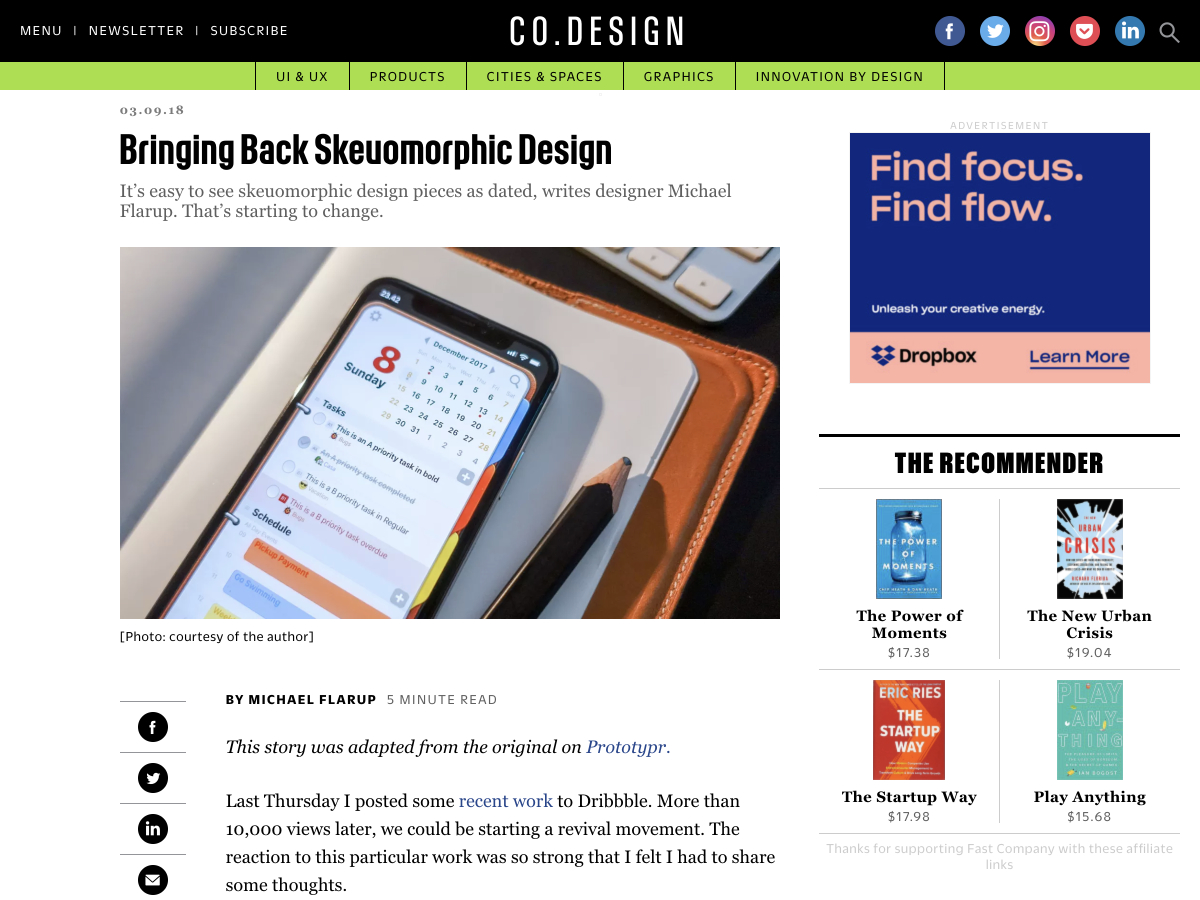 skeuomorphic