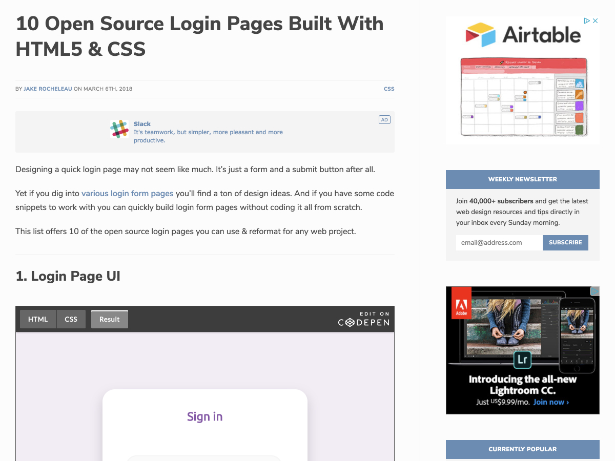 loginpages