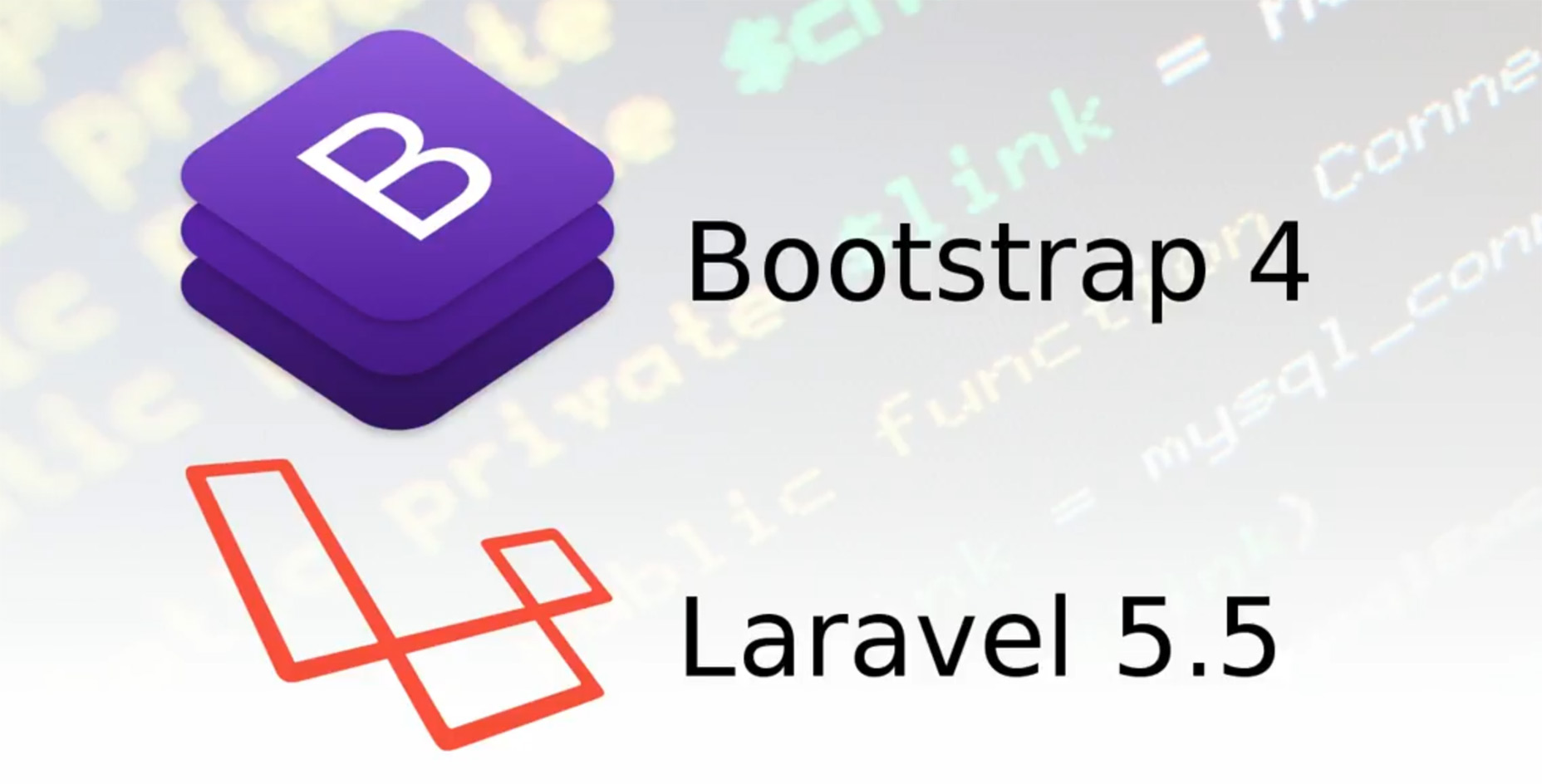 11 Free Laravel Video Tutorials For Absolute Beginners 04-code-bootstrap4-laravel55-video
