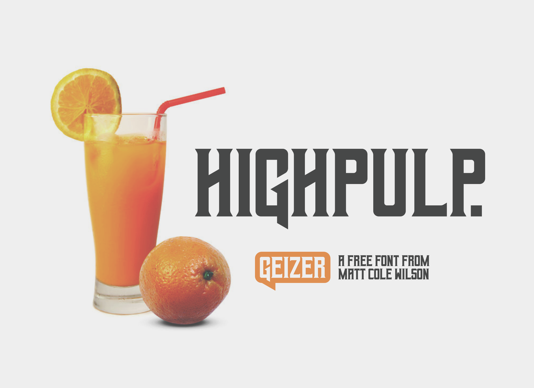 Free Download: Geizer Font n2