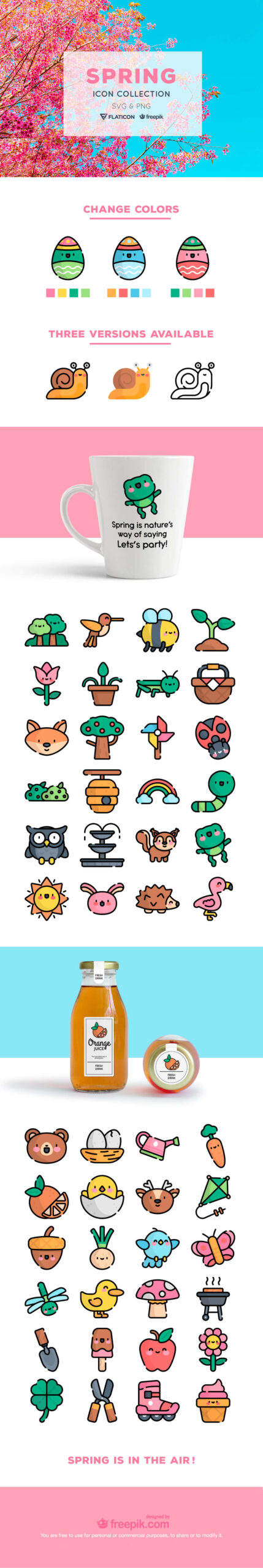 Free Download: Spring Icon Collection sss