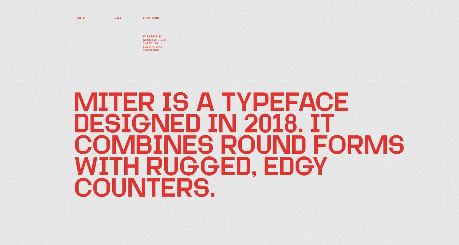 Free Download: Miter Bold m1m1
