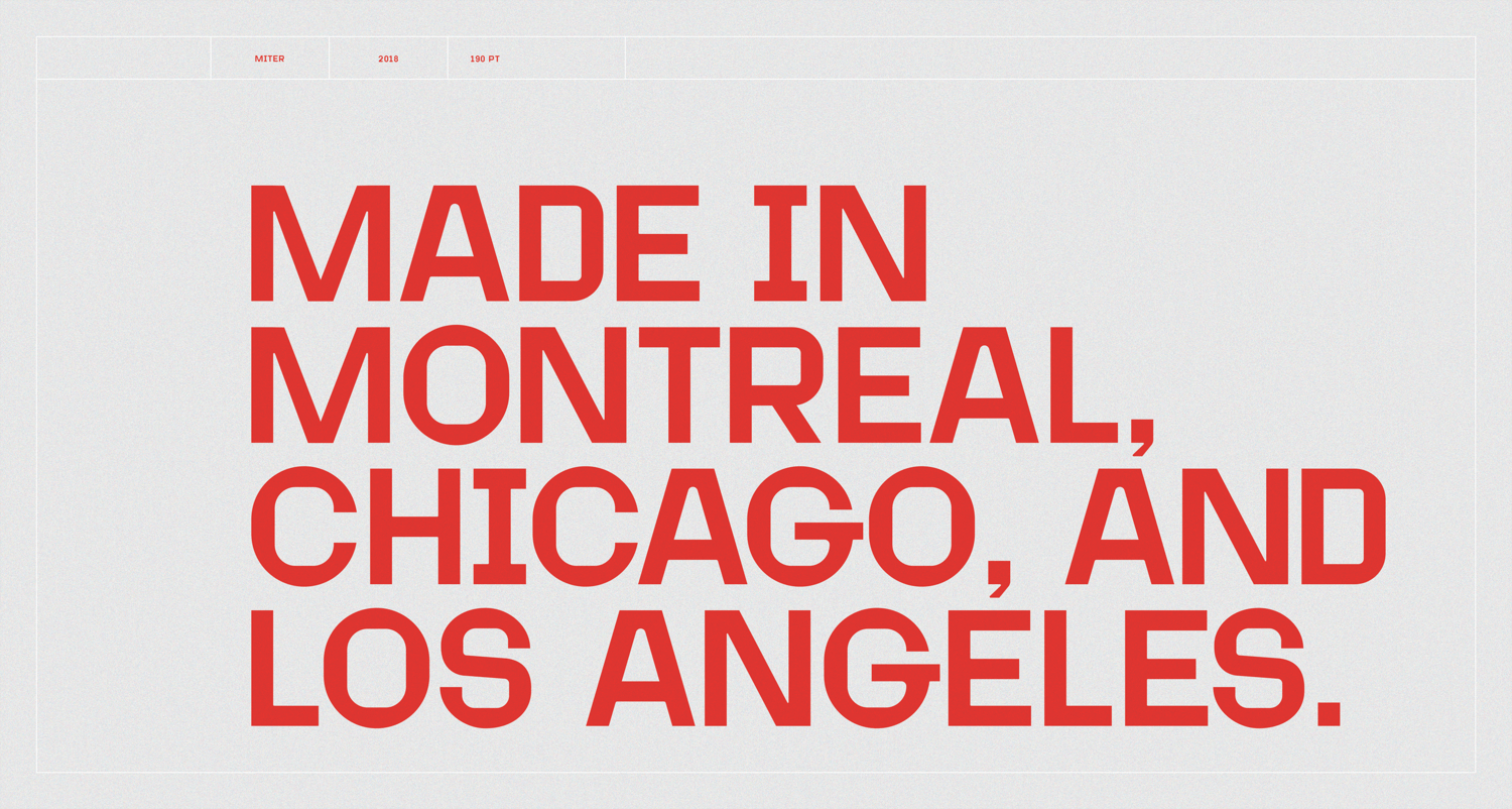 Free Download: Miter Bold m7