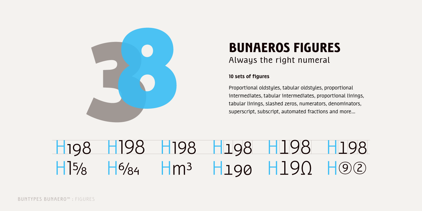 Free Download: Bunaero Type Family BunaeroPro-12