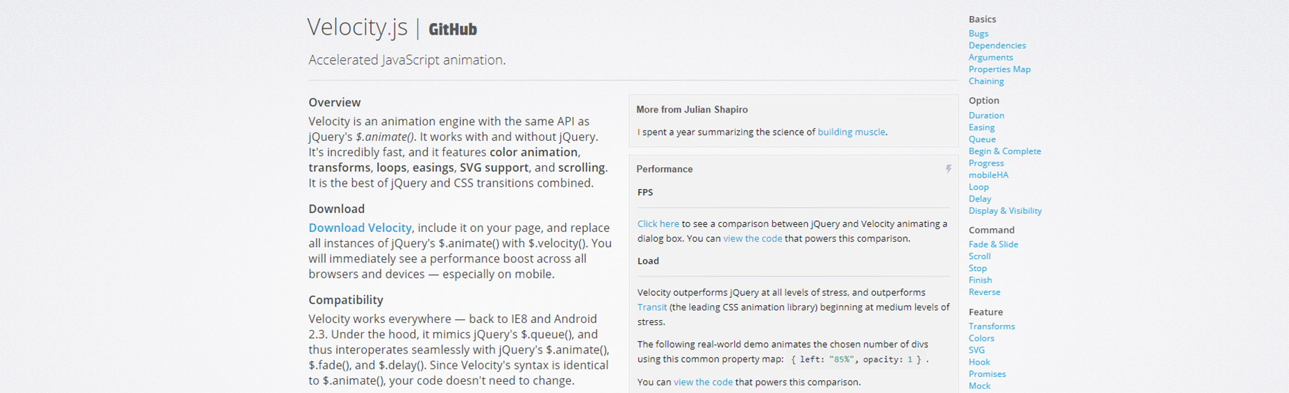 8 Best Free Libraries For SVG 07-velocity-js-script-homepage