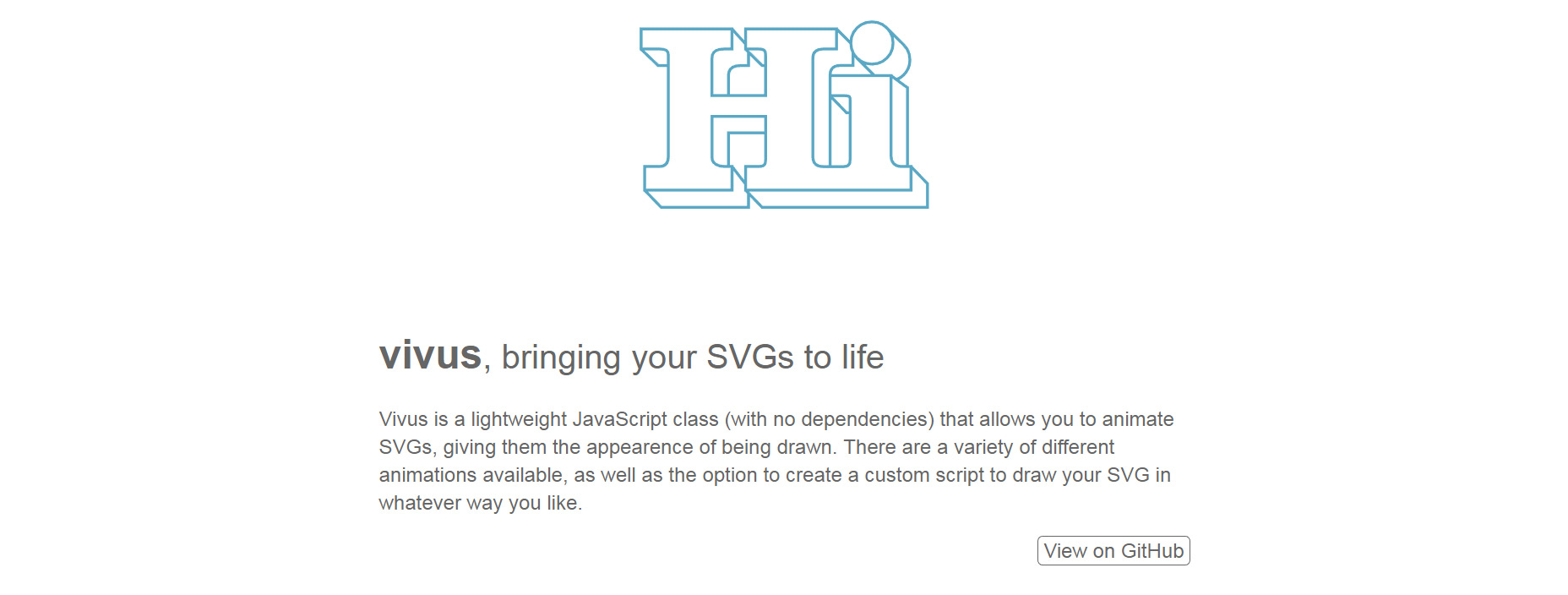 8 Best Free Libraries For SVG 08-vivus-js-homepage