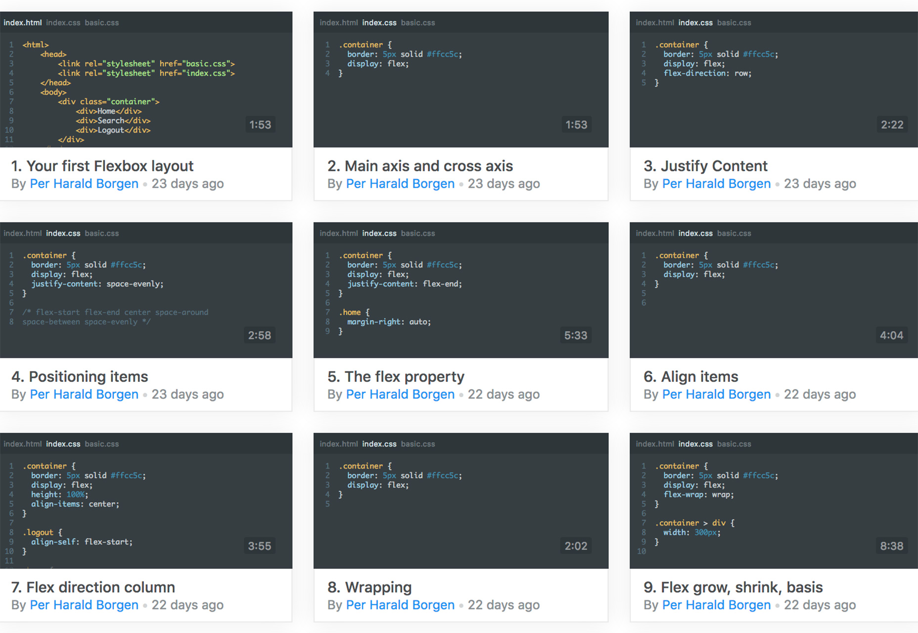 What’s New for Designers, February 2018 flexbox