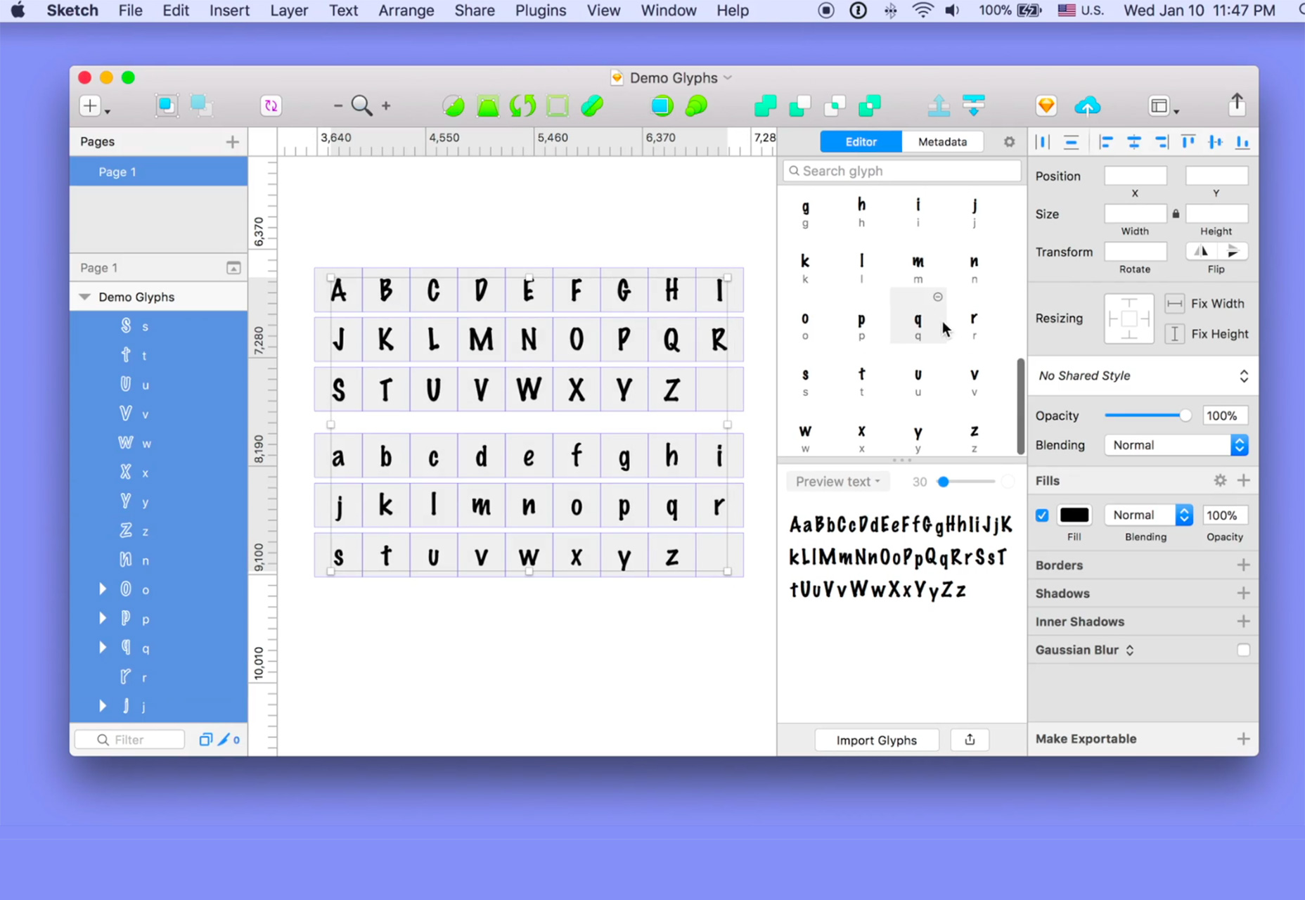 What’s New for Designers, February 2018 fonts