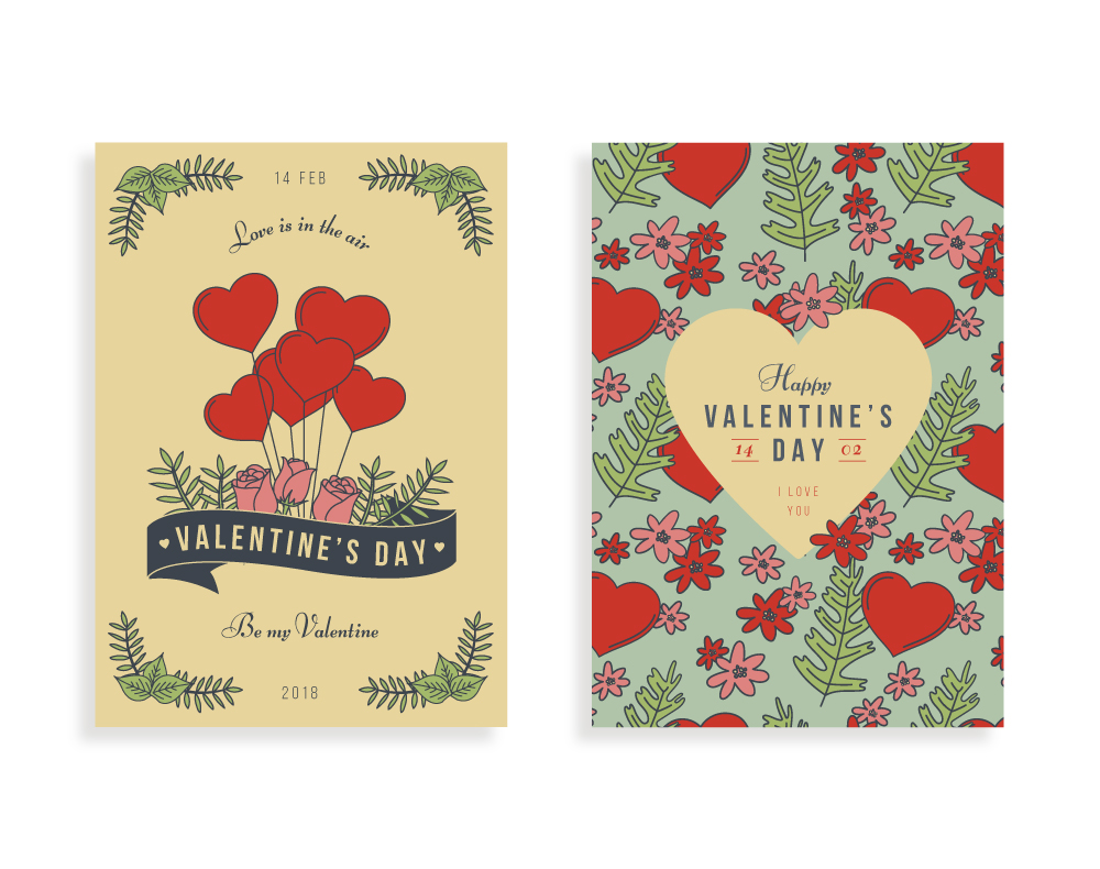 Free Download: Valentine's Day Cards Par-06