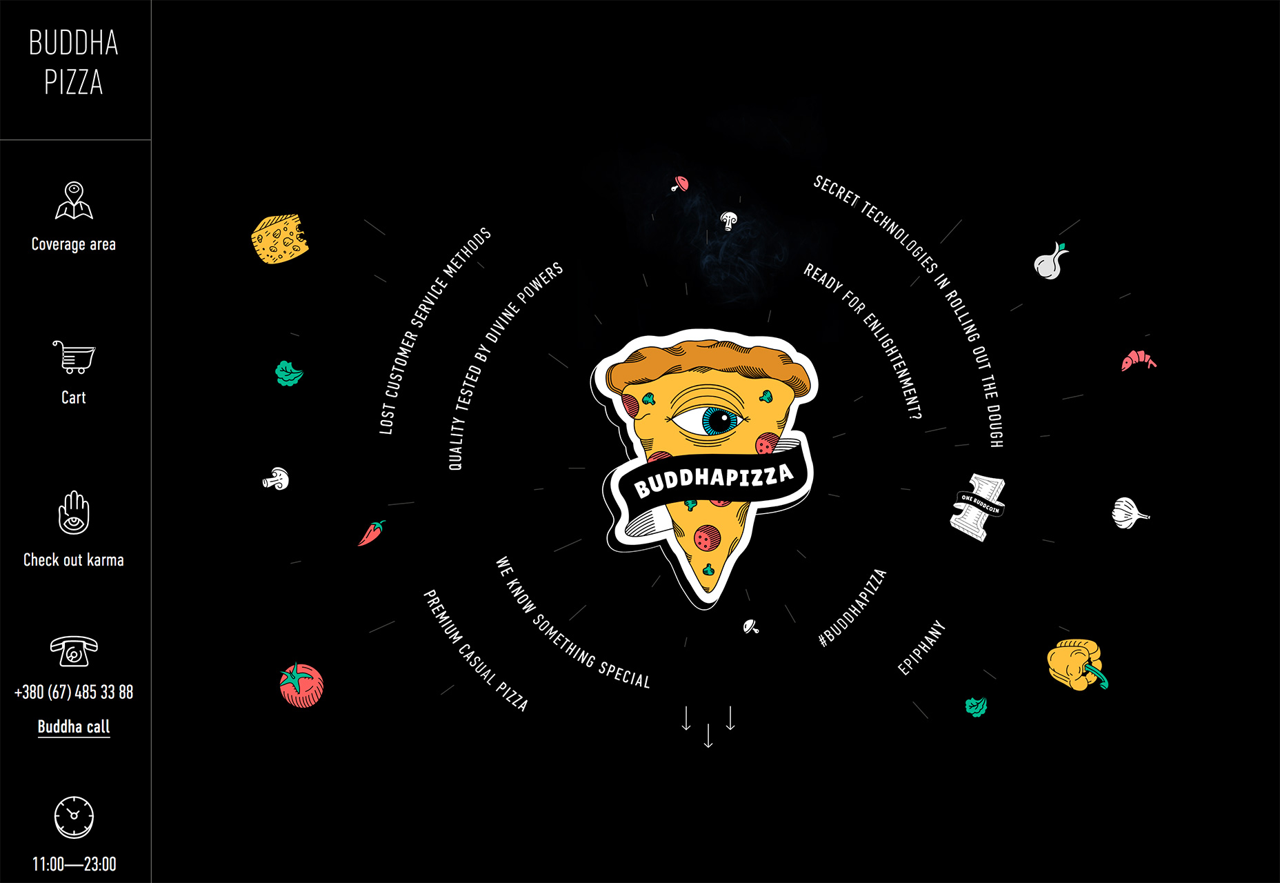 3 Essential Design Trends, February 2018 pizza