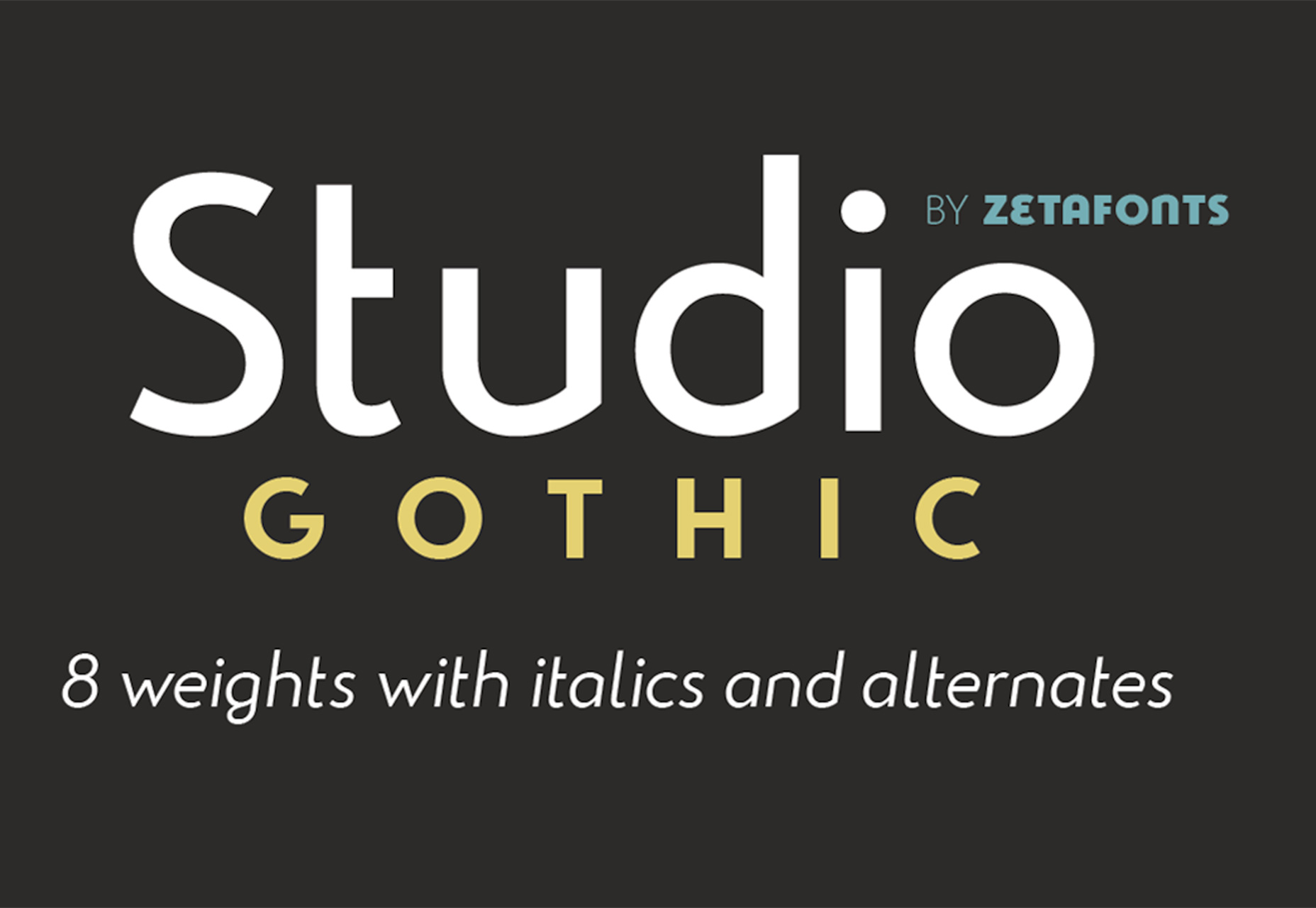 What’s New for Designers, January 2018 studio-gothic