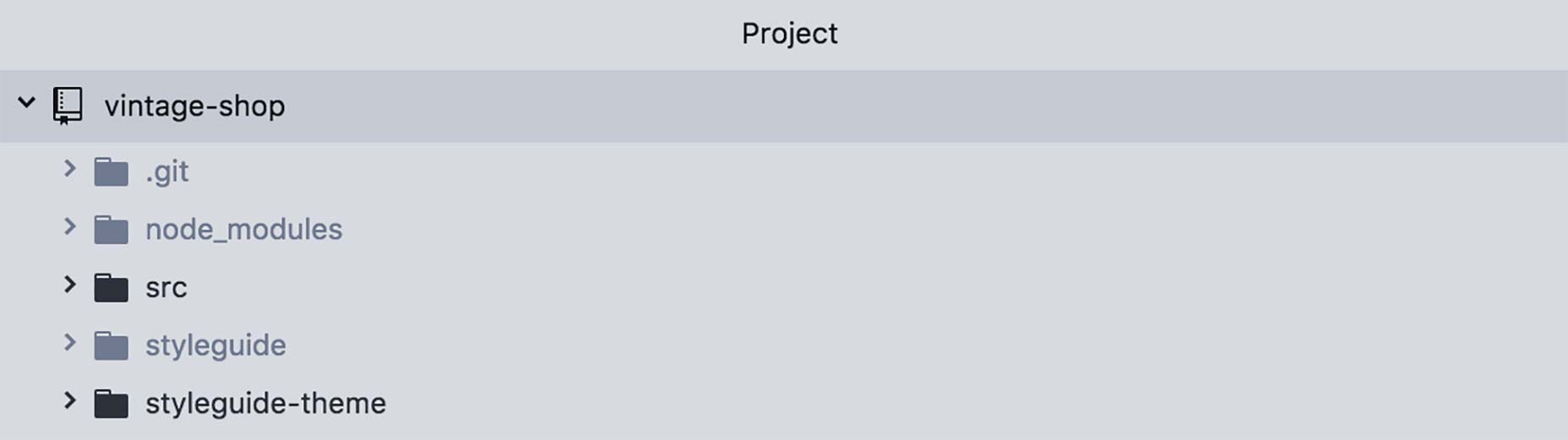 How To Create a Living Style Guide 7-project-contents