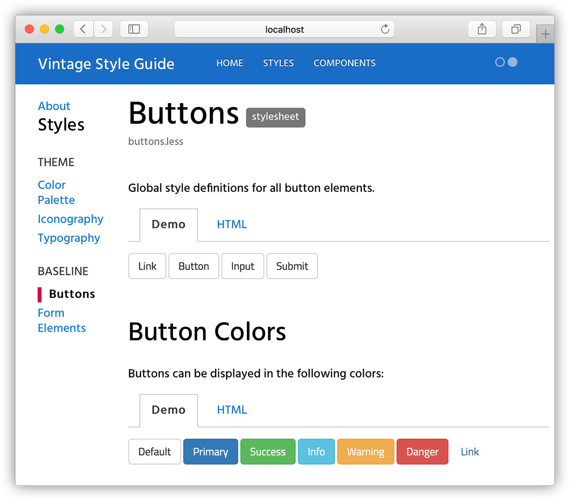 How To Create a Living Style Guide 8-style-guide-buttons-5