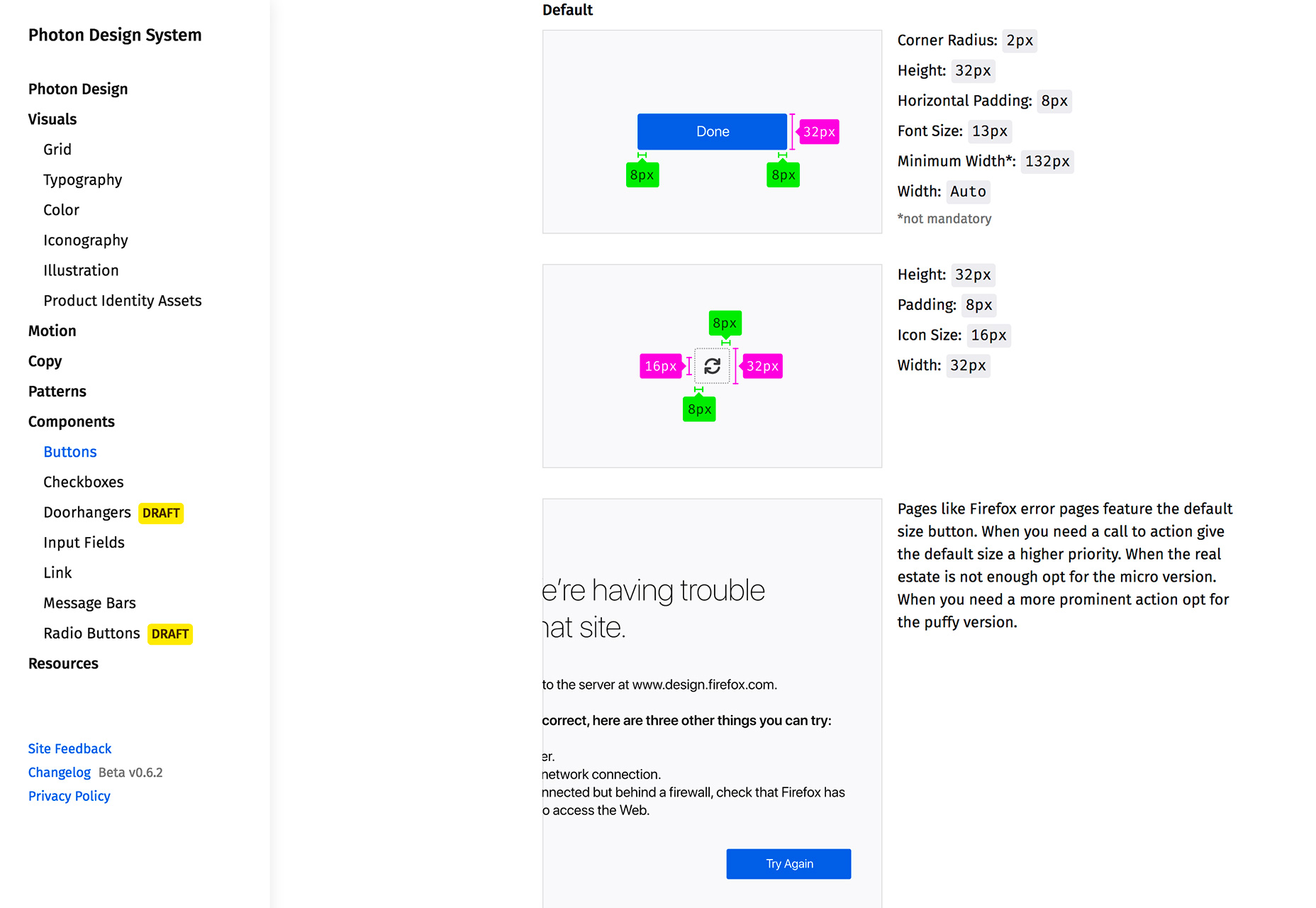 6 Things to Put in Your Design Guide Right Now firefox
