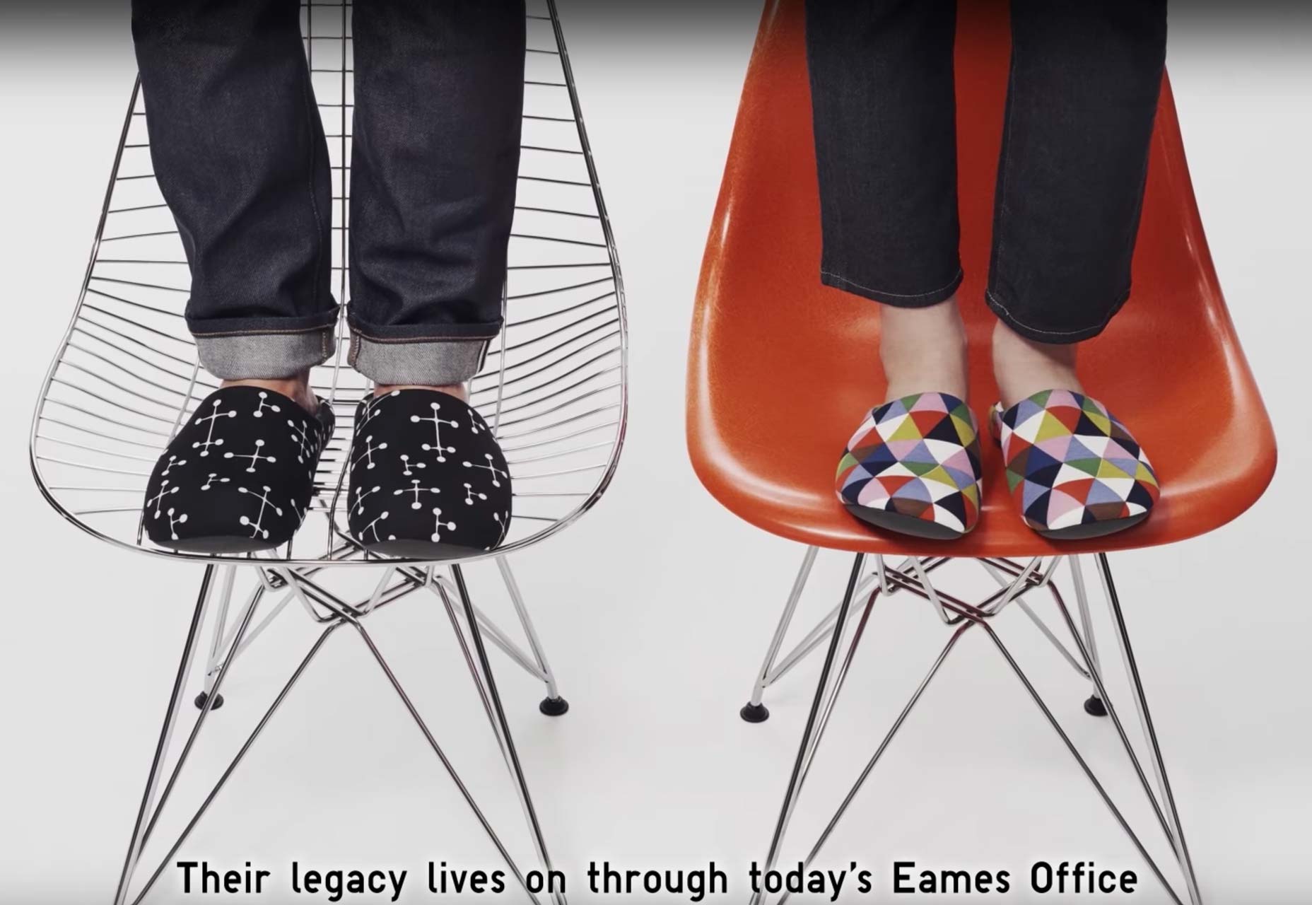 30 Creative Gifts for Designers, Christmas 2017 eames-slippers